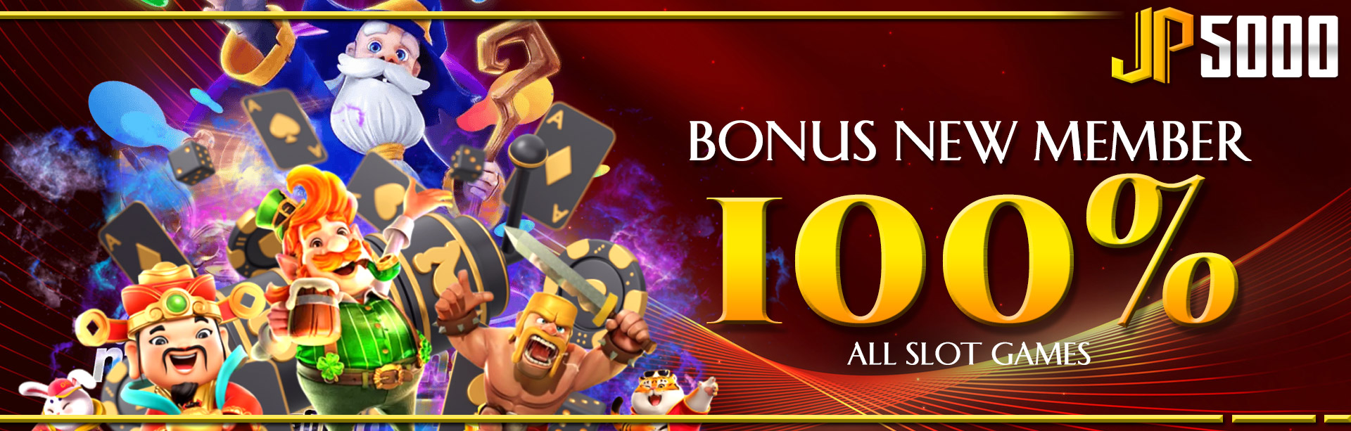 BONUS NEW MEMBER 100%