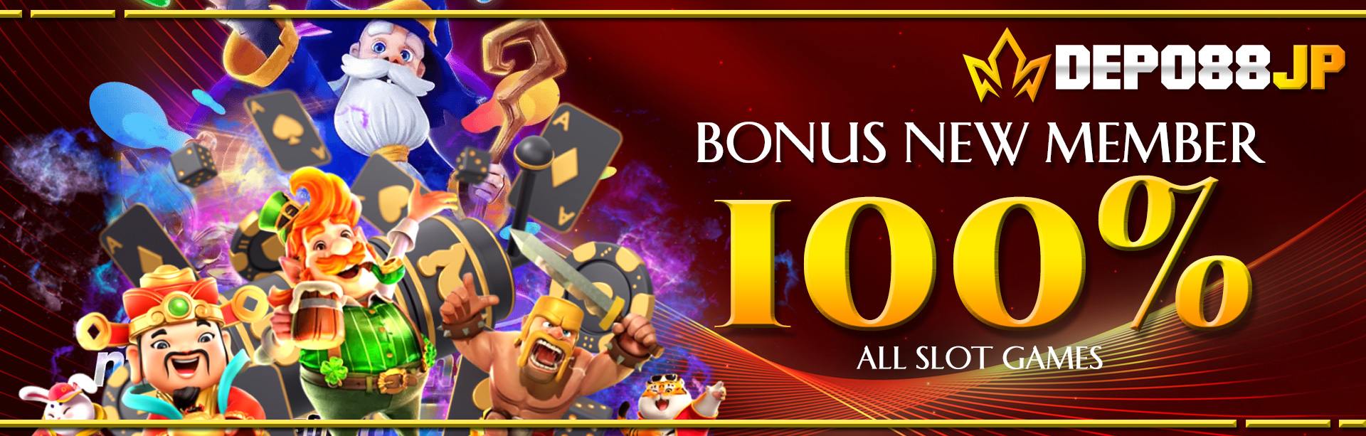 BONUS NEW MEMBER 100%