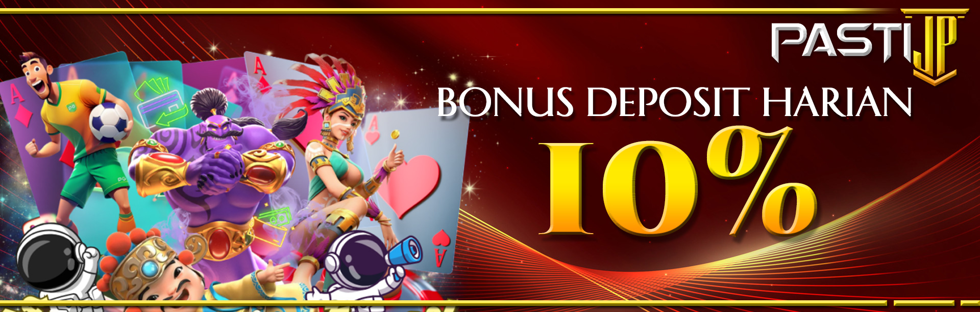 BONUS DEPOSIT HARIAN 10%