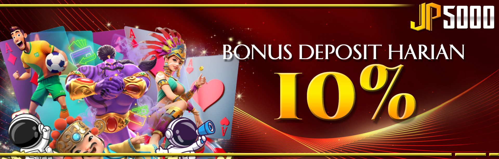 BONUS DEPOSIT HARIAN 10%