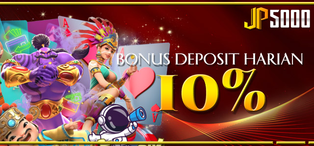 BONUS DEPOSIT HARIAN 10%
