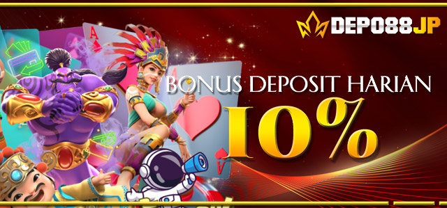 BONUS DEPOSIT HARIAN 10%