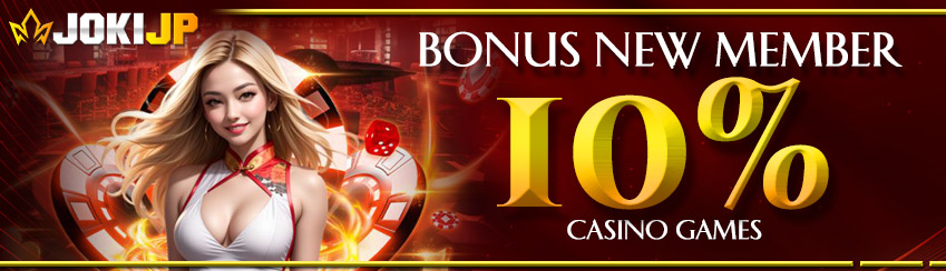 BONUS NEW MEMBER DEPOSIT 10%