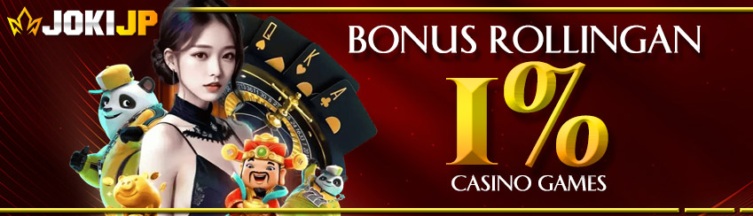 BONUS ROLLINGAN LIVECASINO 1%	